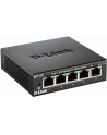 D-Link 5-port 10/100 Metal Housing Desktop Switch - nr 96