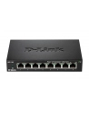 D-Link 8-port 10/100 Metal Housing Desktop Switch - nr 22
