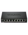 D-Link 8-port 10/100 Metal Housing Desktop Switch - nr 25