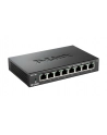 D-Link 8-port 10/100 Metal Housing Desktop Switch - nr 37