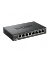 D-Link 8-port 10/100 Metal Housing Desktop Switch - nr 40