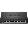 D-Link 8-port 10/100 Metal Housing Desktop Switch - nr 46