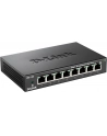D-Link 8-port 10/100 Metal Housing Desktop Switch - nr 59