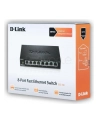 D-Link 8-port 10/100 Metal Housing Desktop Switch - nr 65