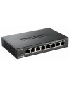 D-Link 8-port 10/100 Metal Housing Desktop Switch - nr 74