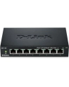 D-Link 8-port 10/100 Metal Housing Desktop Switch - nr 84