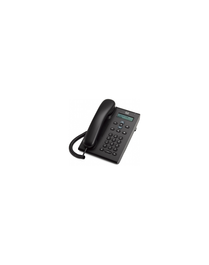 Cisco Unified SIP Phone 3905, Charcoal, Standard Handset główny