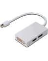 Adapter DisplayPort 1.1a miniDP-DP+HDMI+DVI 0.2m - nr 16