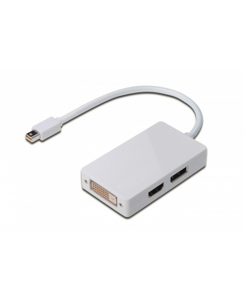 Adapter DisplayPort 1.1a miniDP-DP+HDMI+DVI 0.2m