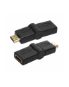 Adapter kątowy HDMI typ A męski do żeński - nr 2