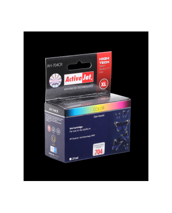 ActiveJet AH-704CR tusz kolorowy do drukarki HP (zamiennik HP 704 CN693AE) nr 1