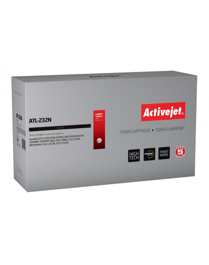 ActiveJet ATL-232N toner laserowy do drukarki Lexmark (zamiennik 24016SE) główny