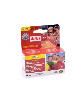 ActiveJet ACC-8Y (ACC-8YN) tusz Yellow do drukarki Canon (zam. CLI-8Y)    (CHIP) nr 1
