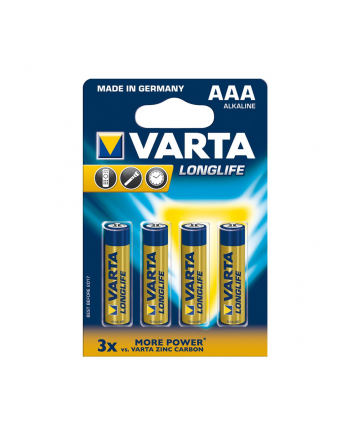 Bateria LONGLIFE EXT.4103 4 MICRO           LR03/AAA