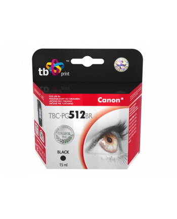 Tusz do Canon MP 480 Black  ref.  TBC-PG512BR