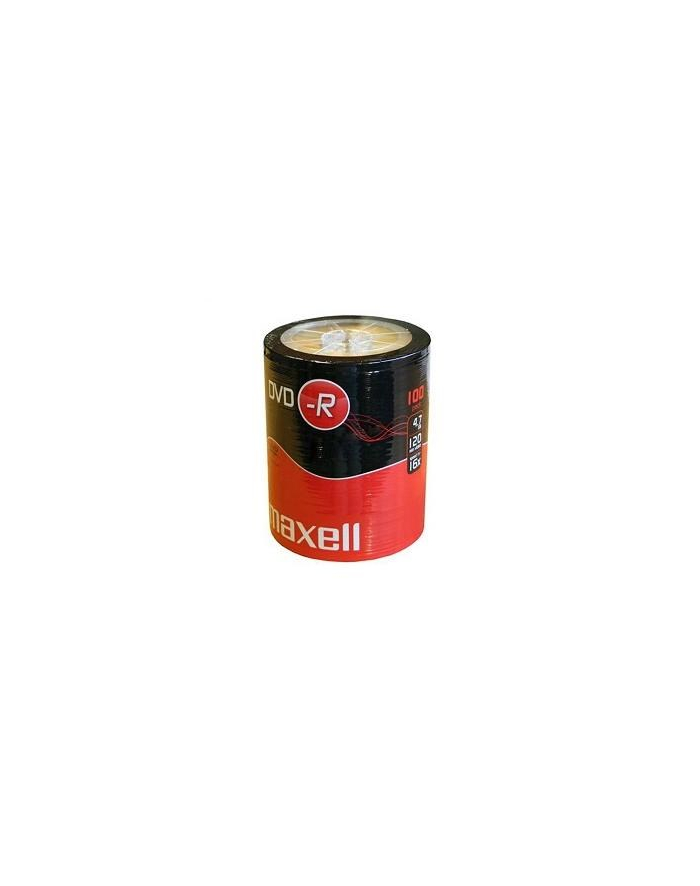 Płytki MAXELL DVD-R 4,7 16x szpindel 100 główny