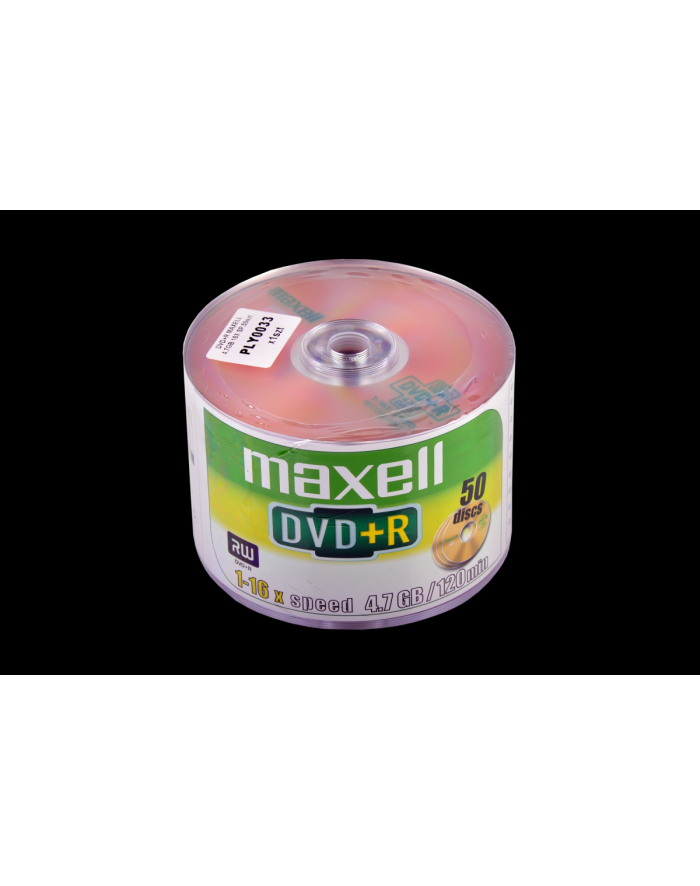 Płytki MAXELL DVD+R 4,7 16x szpindel 50 główny