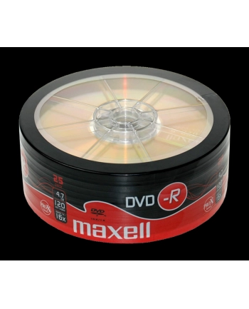 Płytki MAXELL DVD-R 4,7 16x szpindel 25