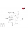 Uchwyt do Telewizora  lub  monitora 10-37'''' 30kg uniwersalny Maclean MC-501A B max vesa 200 czarny - nr 11