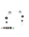 Uchwyt wieszak do TV LED 32-55'''' Maclean MC-557 max vesa 800 50kg - nr 9