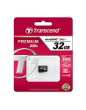 Transcend memory card Micro SDHC 32GB Class 10 + Adapter - nr 20