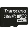 Transcend memory card Micro SDHC 32GB Class 10 + Adapter - nr 34