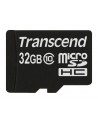 Transcend memory card Micro SDHC 32GB Class 10 + Adapter - nr 42