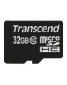Transcend memory card Micro SDHC 32GB Class 10 + Adapter - nr 24