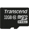 Transcend memory card Micro SDHC 32GB Class 10 + Adapter - nr 41