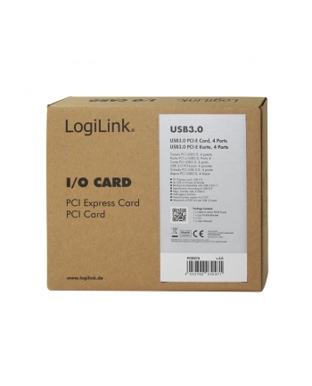Karta PCI Express 4 x USB3.0 nr 1