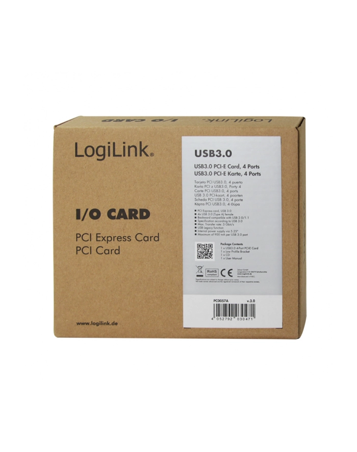 Karta PCI Express 4 x USB3.0 główny