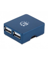 Manhattan Hub USB 2.0 4 porty Micro - nr 19