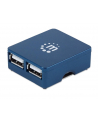 Manhattan Hub USB 2.0 4 porty Micro - nr 29