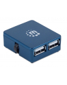 Manhattan Hub USB 2.0 4 porty Micro - nr 30