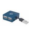 Manhattan Hub USB 2.0 4 porty Micro - nr 37