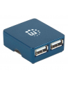 Manhattan Hub USB 2.0 4 porty Micro - nr 42