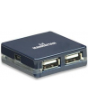 Manhattan Hub USB 2.0 4 porty Micro - nr 48