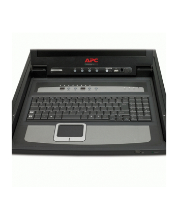 APC 17'' LCD KVM Console PS2/USB 1U with integrated 8 port analog KVM switch