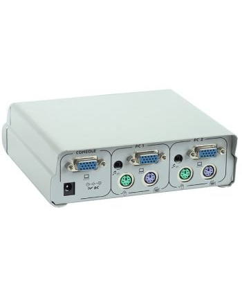 Gembird KVM PS/2+audio  Switch dla 2 komputerów automatyczny