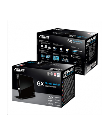 DVD-REC BLU-RAY ASUS SBW-06D2X-U USB BOX