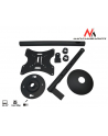 Uchwyt do TV sufitowy 10-30'''' 50 - 85 cm 30kg Maclean MC-504A B max vesa 200 czarny - nr 4