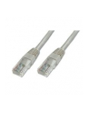 Patch cord kat.5e UTP CU AWG 26/7, szary 0,25m - nr 3