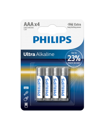 Bateria PHILIPS LR03E4B/10 EXTREME LIFE PLUS