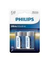 Bateria PHILIPS LR14E2B/10 EXTREME LIFE PLUS 2szt. ( 30% więcej mocy niż zwykłe baterie alkaliczne  dzięki czemu doskonale nadają się do zasilania aparatów  odtwarzaczy CD i wszystkich pozostałych energochłonnych urządzeń ) - nr 3