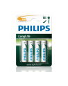 Bateria PHILIPS R6L4B/10 LONGLIFE ( idealna do zegarów  kalkulatorów  pilotów i radia ) - nr 1