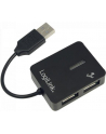 HUB USB 2.0 4-portowy 'Smile' - czarny              UA0139 - nr 12