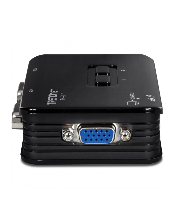 KVM Switch 2xK/V/M 2048x1536 USB 2xCables TK-207K główny