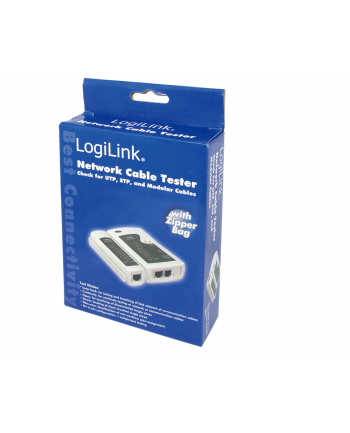 Tester kabli do złącz RJ11,RJ12,RJ14 z jednostką zdalna nr 2