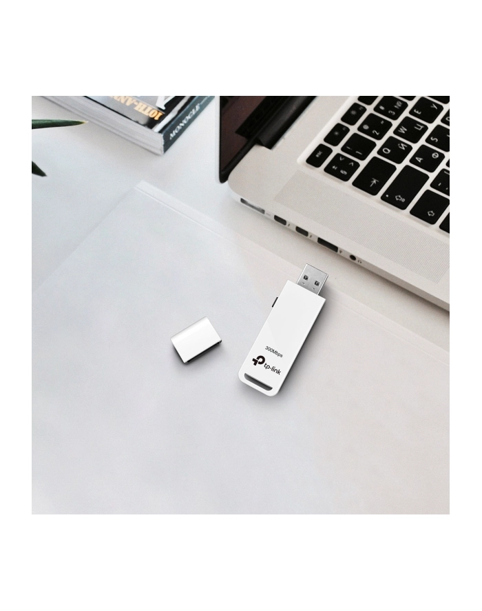 Bezprzewodowa karta sieciowa USB TP-LINK TL-WN821N, standard transmisji N główny