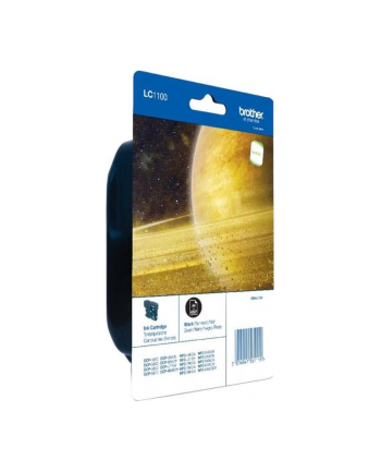 Tusz Brother LC1100BK black Blister Pack | 450str | DCP395CN/DCP585CW/DCP6690CW